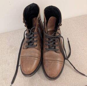 Thursday Boot Company Brown Lace Up Boots